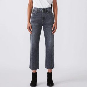 SLVRLAKE High Rise Jeans in Dark Gray